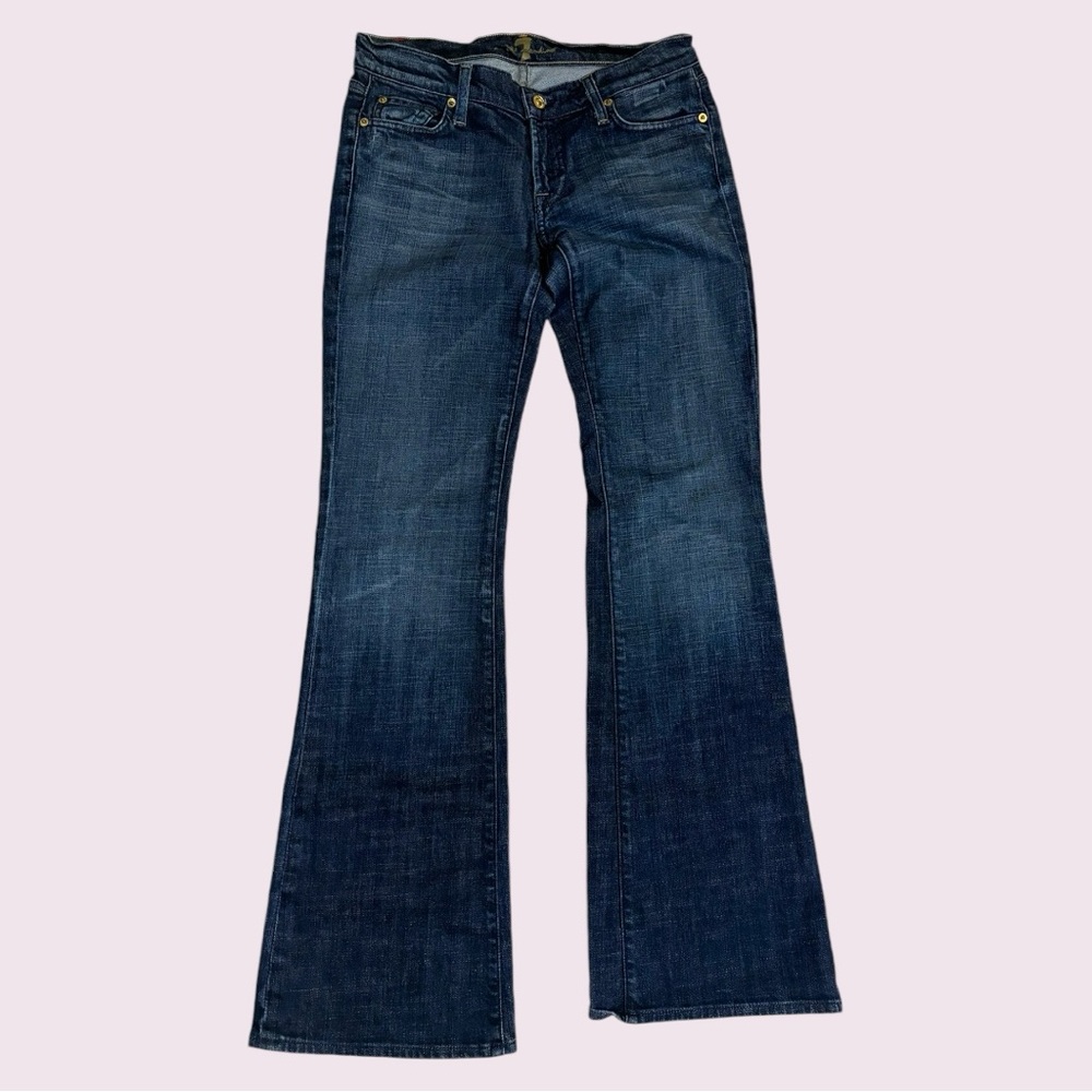Vintage 2000’s 7 for All Mankind Low Rose Bootcut Jeans
